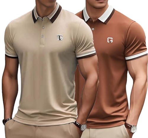 Image of POSHAX Men Polo Shirt|Cotton Blend|Regular Fit