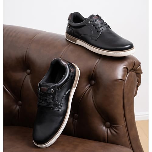 Jousen Mens Casual Dress Shoes Fashion Sneakers3
