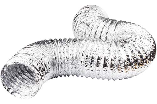 Tuyau d'évacuation Aluflex Ø 450 mm 1 mètre pour climatiseurs Séchoir - Tuyau flexible Tuyau d'aération Tuyau de ventilation Climatisation