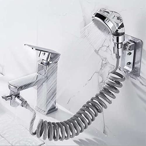 Lavage des cheveux facile au lavabo avec cette douchette externe flexible