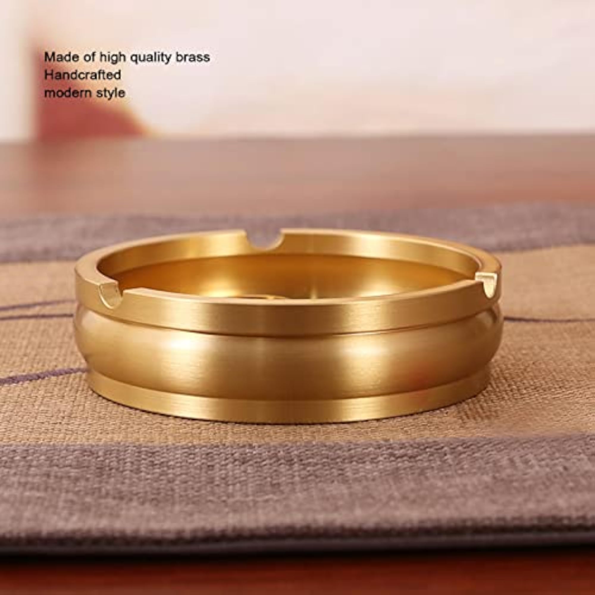 Handcrafted Cigar Ashtray for Desktop Decoration