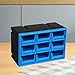 Bothyi Drawer Storage Cabinet Organizer,Garage Organization,Wall Mounted Tool Box Container for Hardware Bolts Crafts Jewelry, 9 Grid