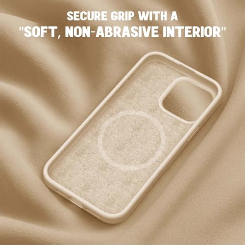 Image of Kratos Soft Silicone Case Cover Compatible with iPhone 15 Pro - Everyday Comfort Protection, Wireless Magnetic Charging Case with Raised Edge Camera & Screen Protection, Shock-Resistant Design