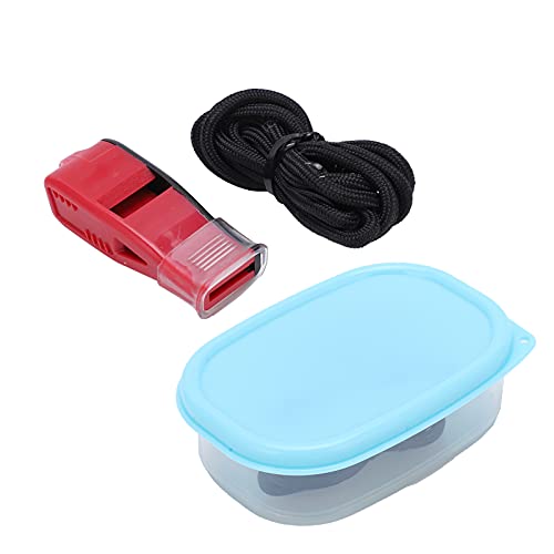 Silbato deportivo ajustable ligero de resina ABS con cordón miniatura 5