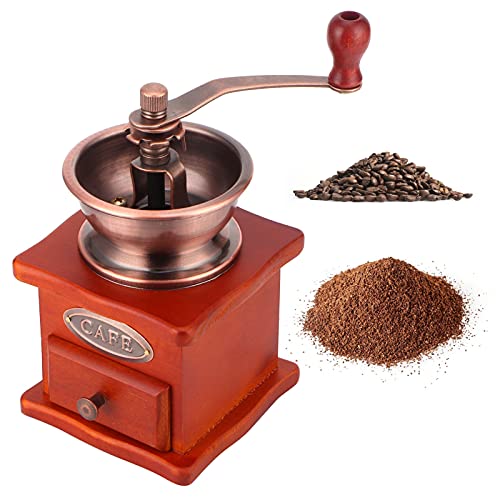 koffiemolen, koffiemolen, koffiemolen, mini-koffiebonenmolen, lade, poederemmer, handkoffiemolen voor huishouden - Image 4