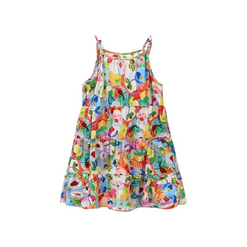 XINYUNZU Mädchen Strandkleid Baumwolle...