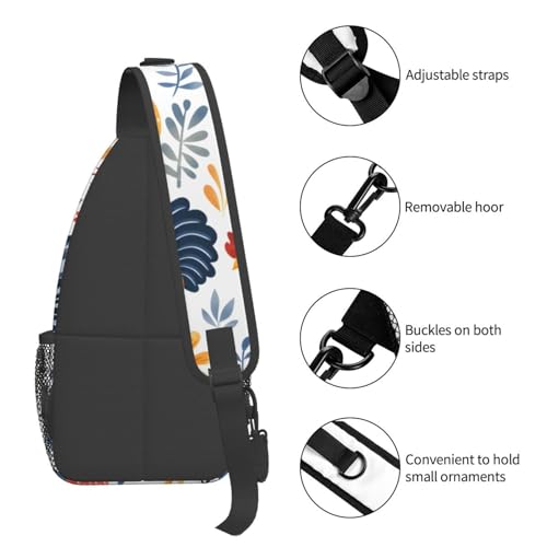 Mochila tipo bandolera con diseño divertido unisex miniatura 5