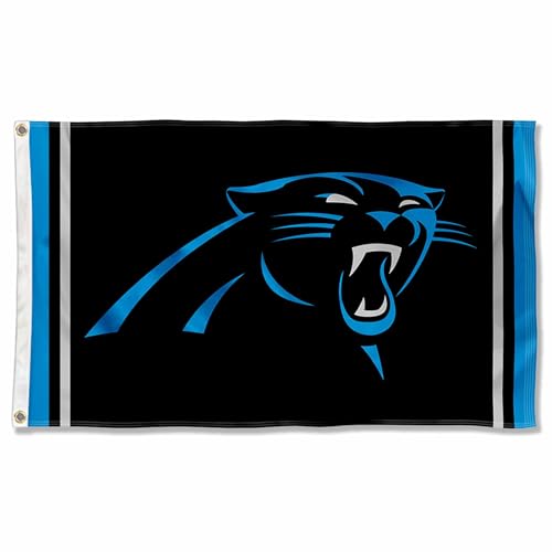WinCraft Carolina Panthers Large 3x5 Flag