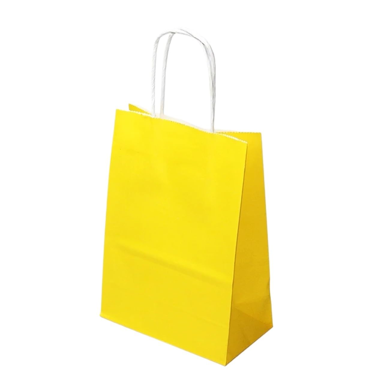 20 piezas bolsa de papel color suave con asas para Embalaje Fiestas