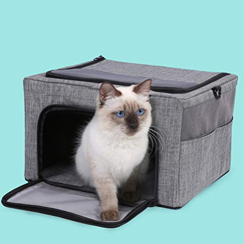 VILLCASE Saco de Transporte para Animais de EstimaÃ§Ã£o Saco de Malha RespirÃ¡vel Saco de CÃ£o Trans