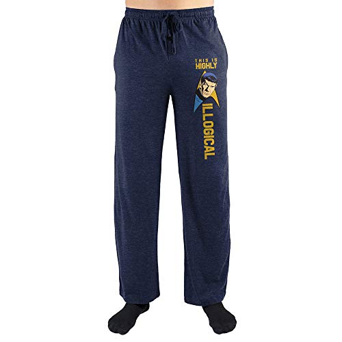 Bioworld Star Trek 'This Is Highly Illogical' Sleep Pajama Pants