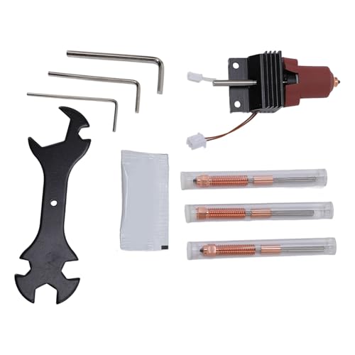 Integrated Design Hotend Kit for K1C, High Speed Printing, 60W Ceramic Heater, Wide Compatibility with PLA, ABS