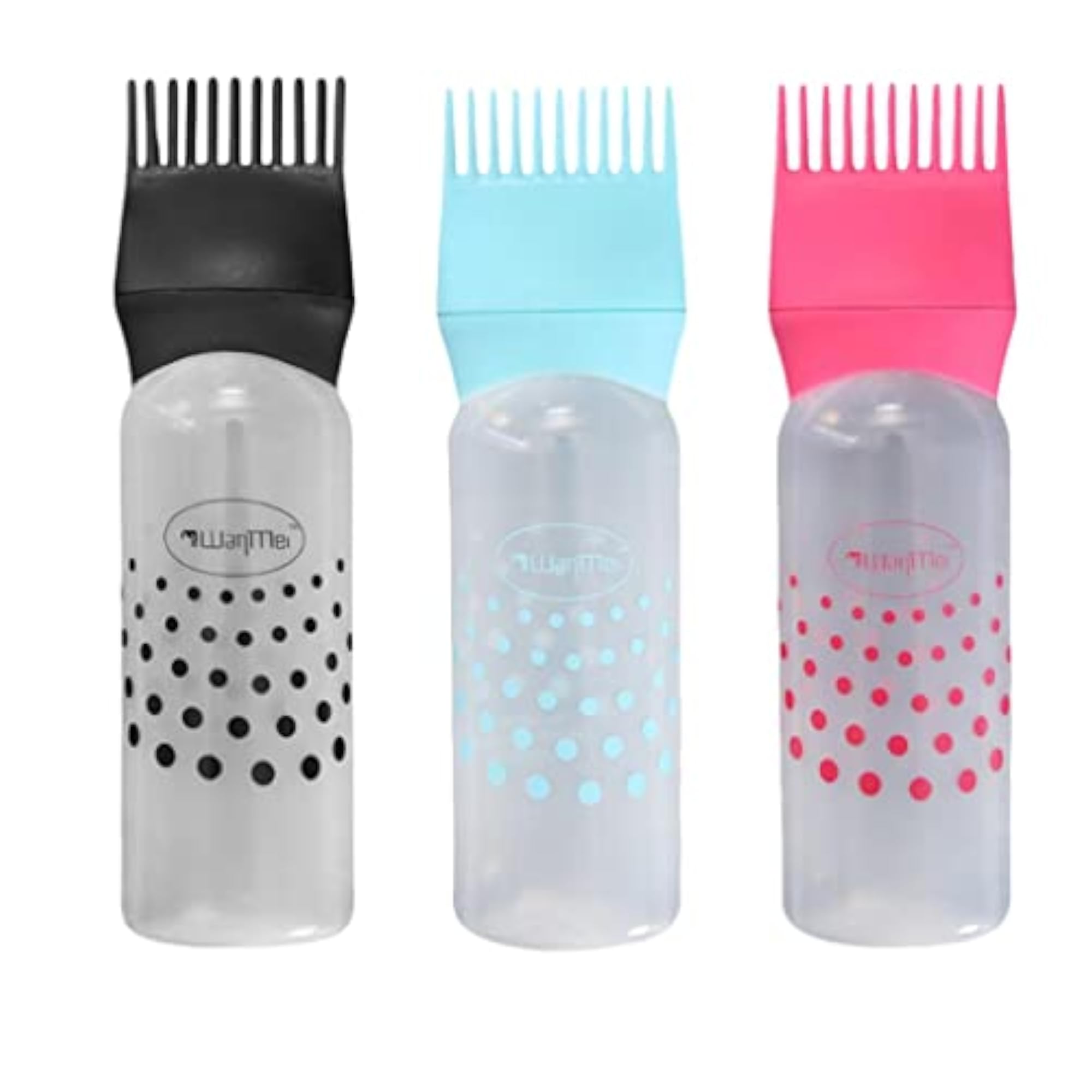 Empty Hair Dye Applicator Dispenser Brush, 120ml