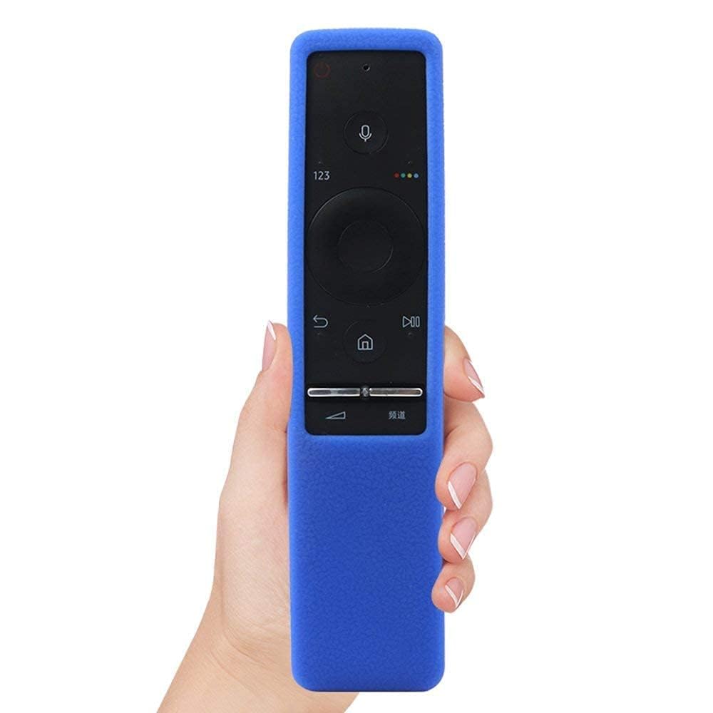 Smashtronics -Silicone Case TV Remote Cover Case (Curved Blue)