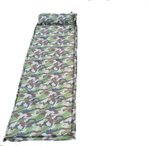SHENBEIK - Esterilla Aislante automática autohinchable, Esterilla Aislante, Esterilla de Playa, cojín de Camuflaje, Resistente a la Humedad, Unisex, Camuflaje.