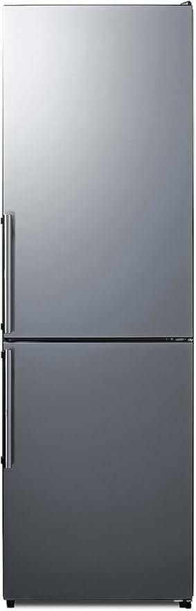 Summit Appliance FFBF235PL 24" Wide Bottom Freezer Refrigerator, Energy Star, LED Lighting, Stainless Steel (RHD) on Fridge.com
