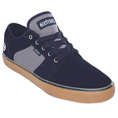 Image of Etnies Barge LS - Classic Skate Look, Slim Vulcanized Silhoutte, Hefty Armored Collar, Reinforced Vulc
