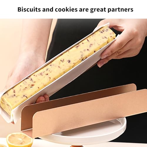 Moule à biscuits rectangulaire en acier lot de 4 pour pâtisseries - 6