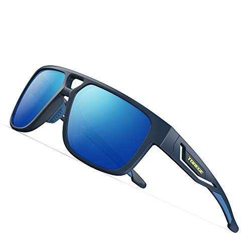 TOREGE TR14 Matte Purple Polarized Sports Sunglasses
