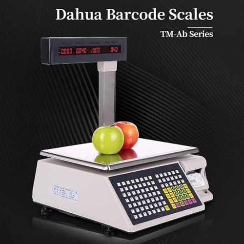 Báscula digital con impresora para supermercados miniatura 2