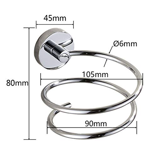 Mejores comprativas On-line Soporte para secador de pelo de acero inoxidable disponible en línea. 37 Imagen adicional
