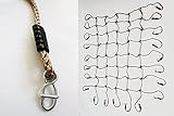 GARTENPIRAT Kletternetz für Rahmen 200 x 150 cm - Robustes Polyhemp-Seil - Für Spielturm, Schaukel, Klettergerüst - Ohne Rahmen - 4