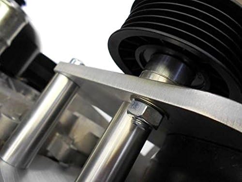Dirty Dingo LS Vortec Truck 3/8 Aluminum R4 A/C Bracket Assembly with Tensioner and Idler