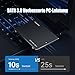 fanxiang SATA SSD 480GB 2,5 Zoll Interne SSD 550 MB/s Lesen, SATA 3 interne SSD 3D NAND Flash Festplatte für schnelle Datenübertragung kompatibel mit Desktop/Laptop