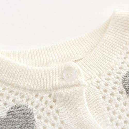 Toddler Kids Cute Heart Knitted Cardigan Girls Funny Candy Color Long Sleeve Knit Sweater Fashion Knit Jacket4