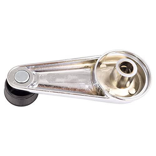 Image of TRQ Front Window Crank Handle Chrome Compatible with 79-04 International