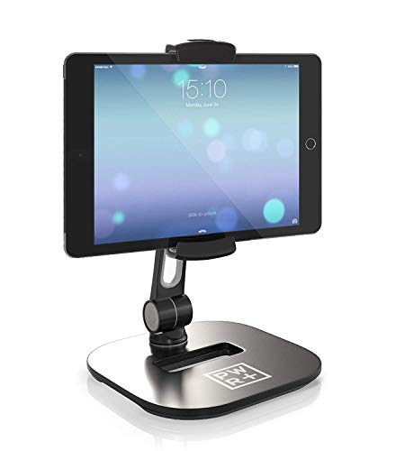 Tablet Stands and Holders Adjustable: Tablet Cell Phone Holder 360 Degree Swivel Angle