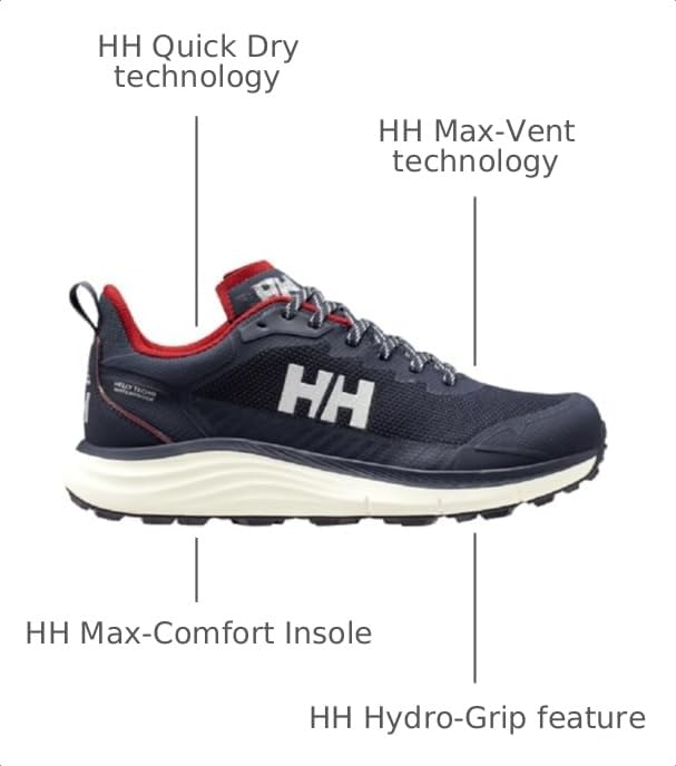 Image of Helly-Hansen Stega HT Men's Waterproof Trail Running Shoe - Durable Outdoor Sports Footwear for All-Terrain Adventures