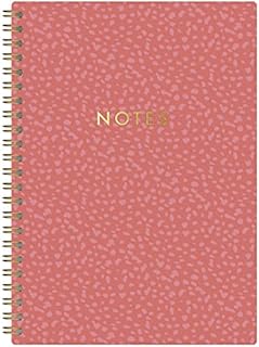 DESIGN GROUP Pink & Red Animal Print Notes Twin Spiral Bound Notebook Stationery Journal, B5