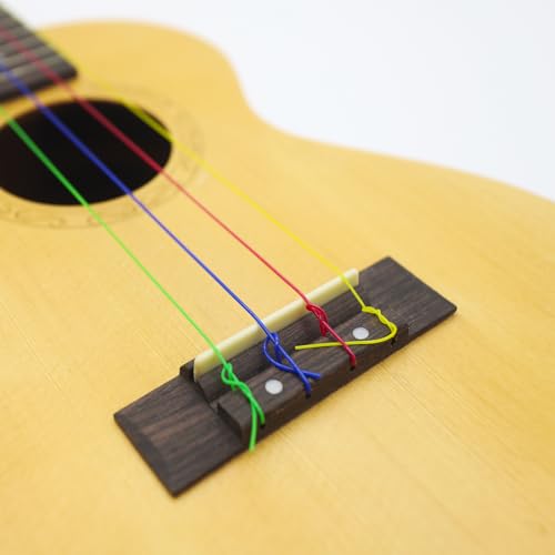 Rauyivany HQKJ8527001 Ukulele Strings, 4 Packs Colorful Nylon Ukulele Strings thumb #4