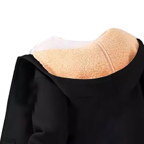 Boys Girls Fleece Lined Sweatpants Set 2 Piece Zip up Thick Hoodies Joggers Pants Sweatsuits Kids Tracksuits Outfits2