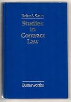 Studies in contract law 040986210X Book Cover