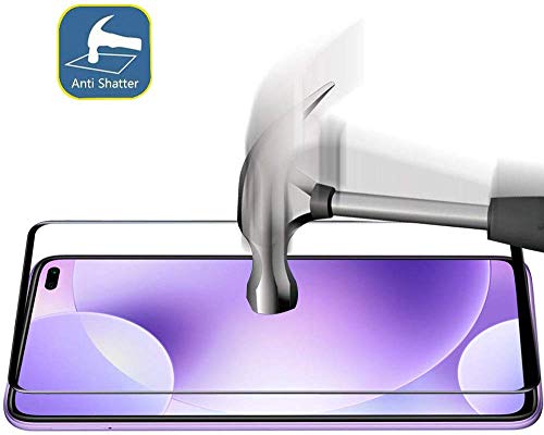 Image of Zitel Screen Protector for Redmi 10T / K30 / Poco X2 Tempered Glass Edge-to-Edge 6D Screen Guard With Installation Kit