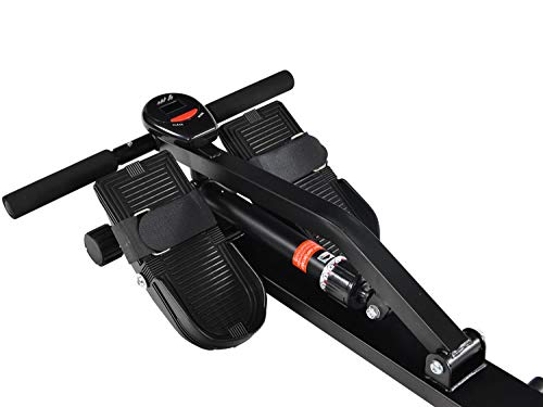 MAXOfit Rudergerät MF-31 zusammenklappbar mit Display für zuhause Heimtrainer für Ganzkörpertraining Krafttraining… – Bild 4