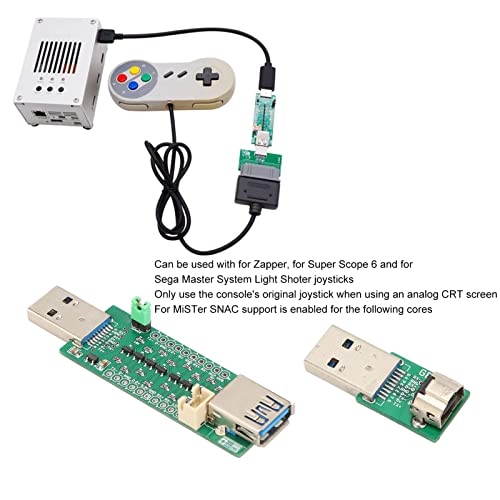 Gowenic Gb Link Usb3.0 Controller Converter, Snac Adapter Mister Io Module Development Board Game Console Accessories For Gameboy Color Gameboy Advance #TOP1