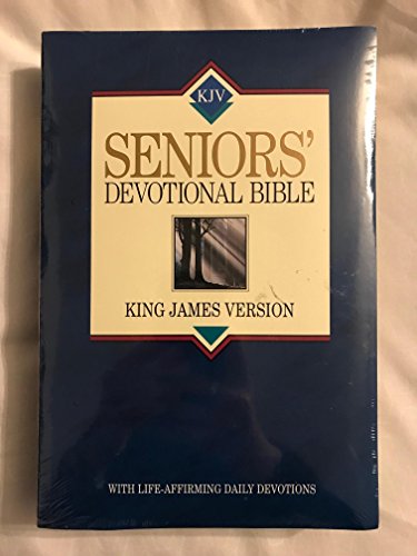 Seniors' Devotional Bible: King James Version [Large Print] 0310921139 Book Cover