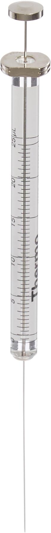 Thermo Scientific 365F3700 Fixed Needle, Gastight Syring, 25µL, 50 mm, 26 Gauge
