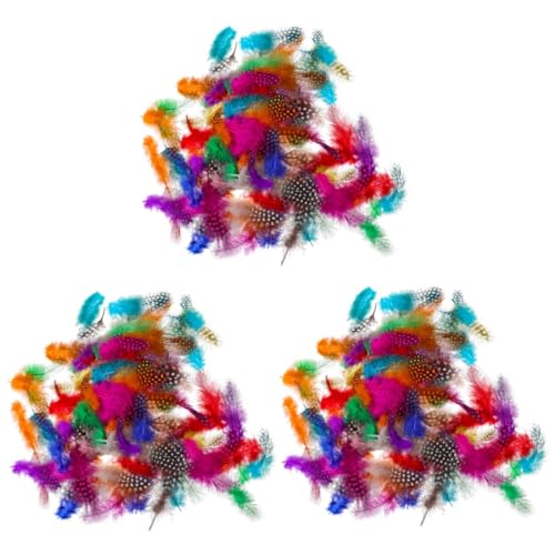 VILLCASE 2 Juegos Pluma Home Decor Decoração Casa Decoraciones De Fiesta Decoración De Mesa Para Shower Confeti De Oro Rosa Penachos De Boda Penachos De Manualidades Diy 100 Piezas