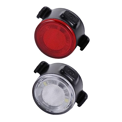 NAMOARLY USB Rechargeable Bike Lights Front Rear Light Set Easy Install Waterproof for Night Dark Conditions