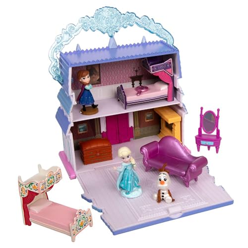image for Disney Store Official Princess Micro Toy Set – Frozen - Set Includes