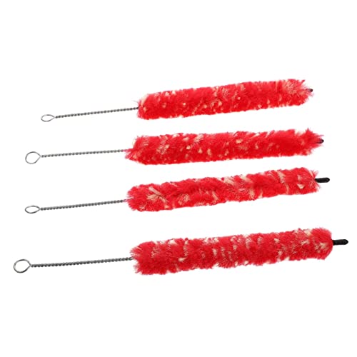 JOINPAYA Musical Instrument Cleaning Brush Set Clarinet Brush Cleaner for Flute Woodwind Instrument Cleaning Swabs Random Color