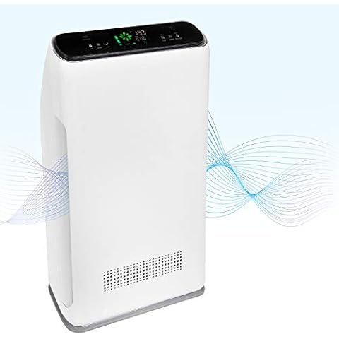 GUTFELS Luftreiniger LR 67014 | bis zu 40m² | 7x Filtertechnologie | HEPA 13-Filter | 99,988% Luftreinigung | 96% Bakterienreduzierung | Timer | Schlafmodus Cover
