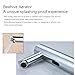 Xiuganpo Touchless Kitchen Faucet, Automatic Motion Sensor Faucet with Filter, G1/2 Male Thread, Multi Layer Bubbler, Battery Powered, Suitable for Water Pressure 0.1 to 0.6Mpa