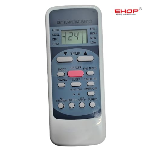 Image of Ehop AC-12 Compatible Remote for Carrier AC for Split Inverter AC (Old Remote Must be Exactly Same for it to Work)