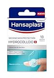 Hansaplast Apósitos Hidrocoloides (S - 10), Apósitos adhesivos 100% Impermeables para Curación Rápida, Apósitos para Dedos, Ultrafinos y Flexibles, Adhesión Extrafuerte, Protege como una segunda piel