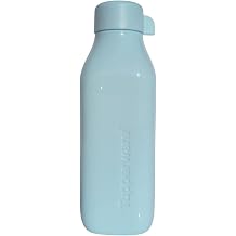 Tupperware to Go Eco 500 ml EcoEasy Eco Bottle Screw Cap Suitable for Carbonic Acid Screw Cap Light Turquoise Cuboid